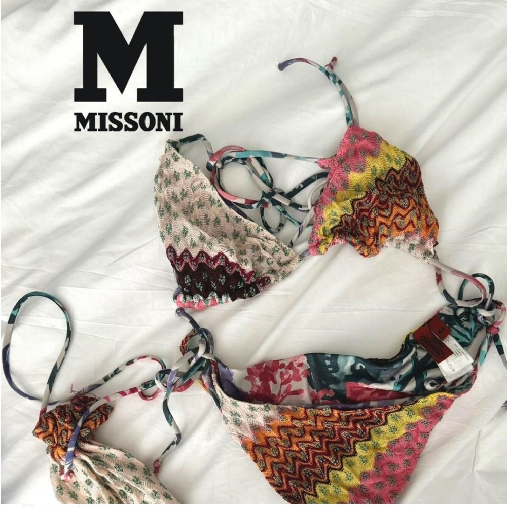 Missoni Zigzag Multicolor Bikini - image 1